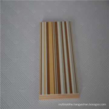Melamine blockboard for indoor decoration furniture